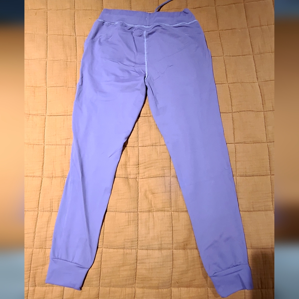 Womens Alphalete Purple Workout Joggers - Picture 3 of 3